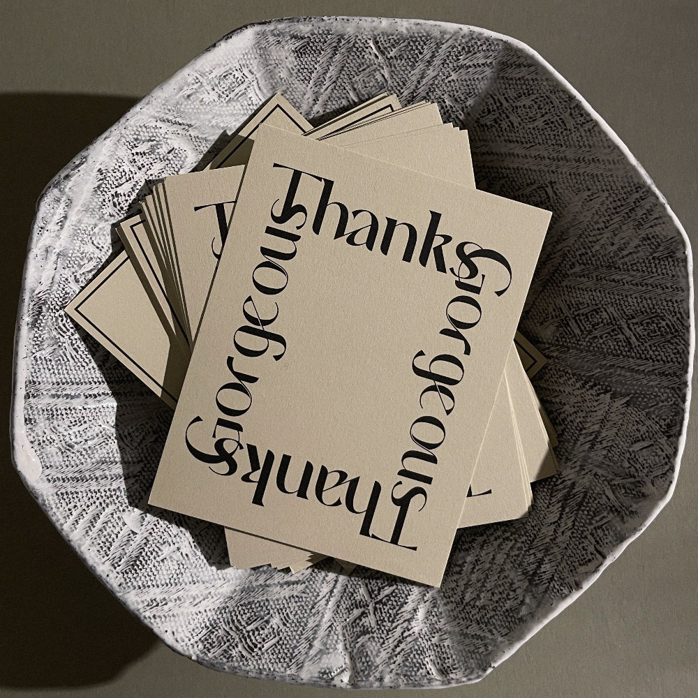 thankyou cards for small business