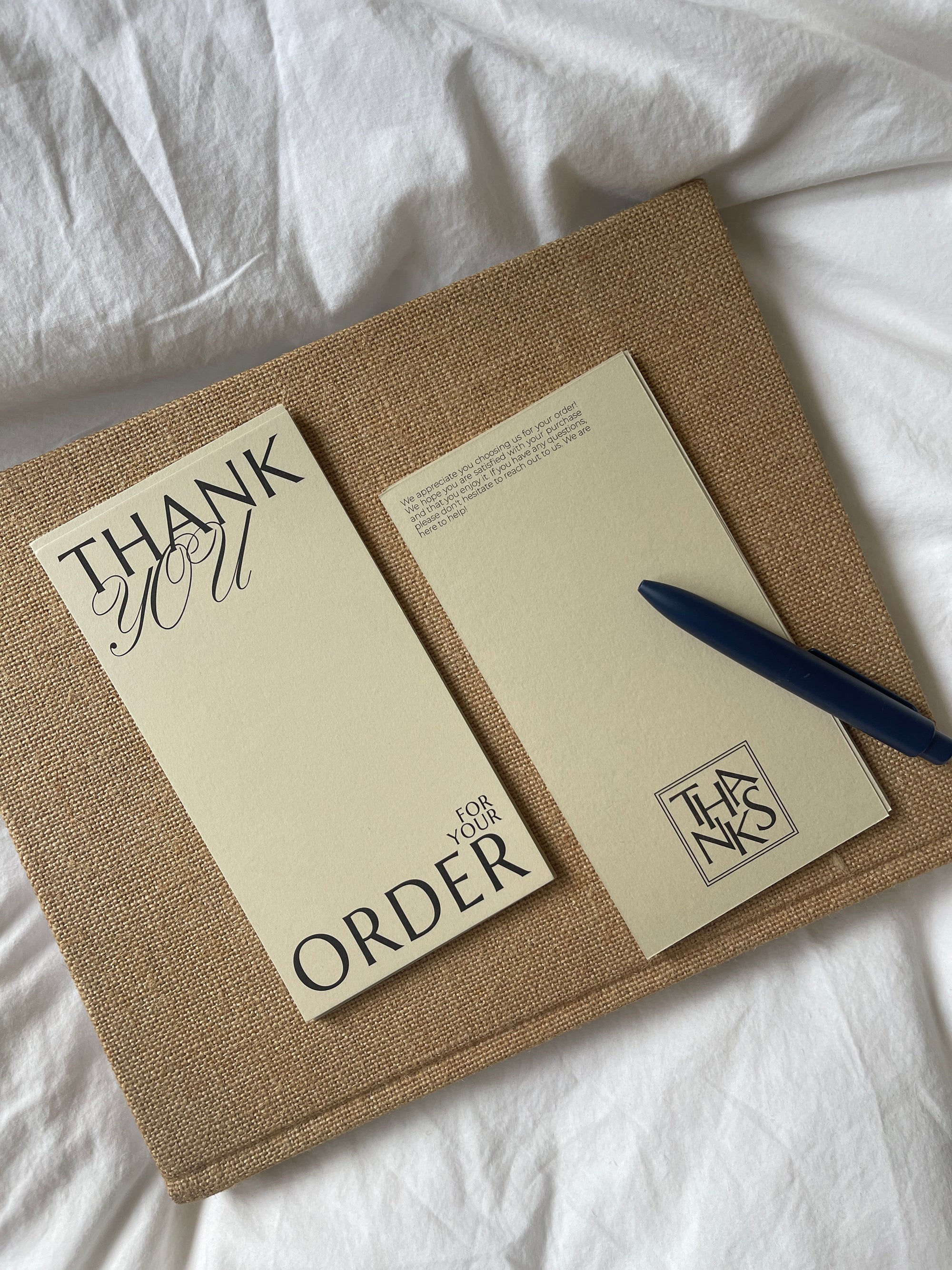 thankyou cards for small business