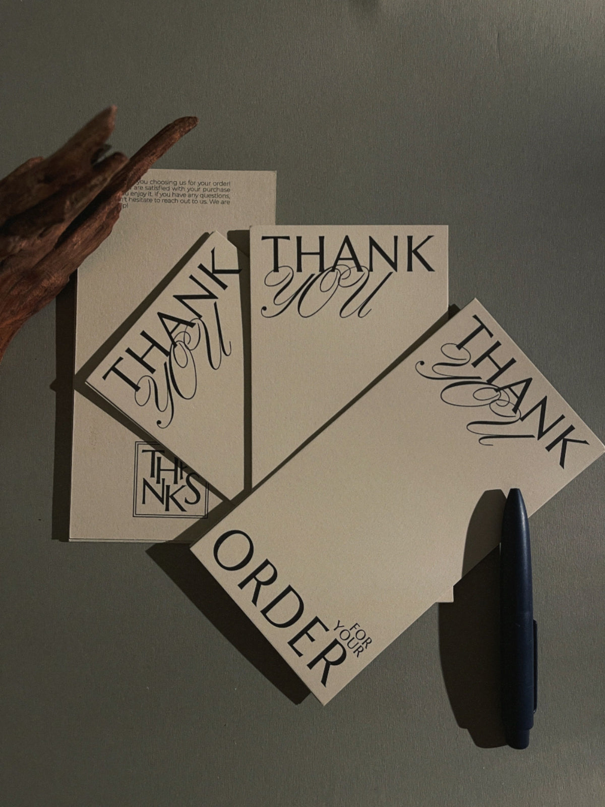 thankyou cards for small business