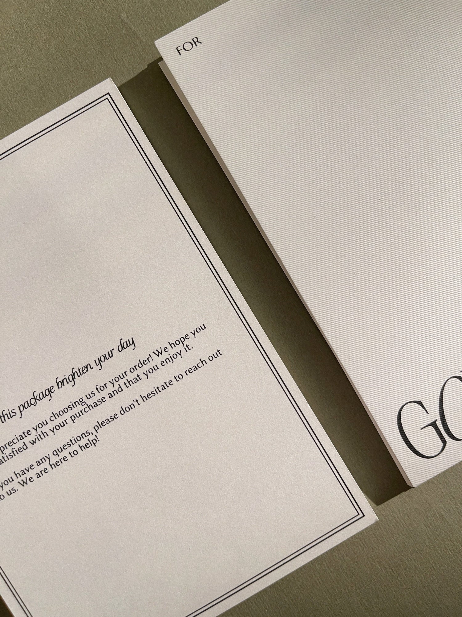 thankyou cards for small business